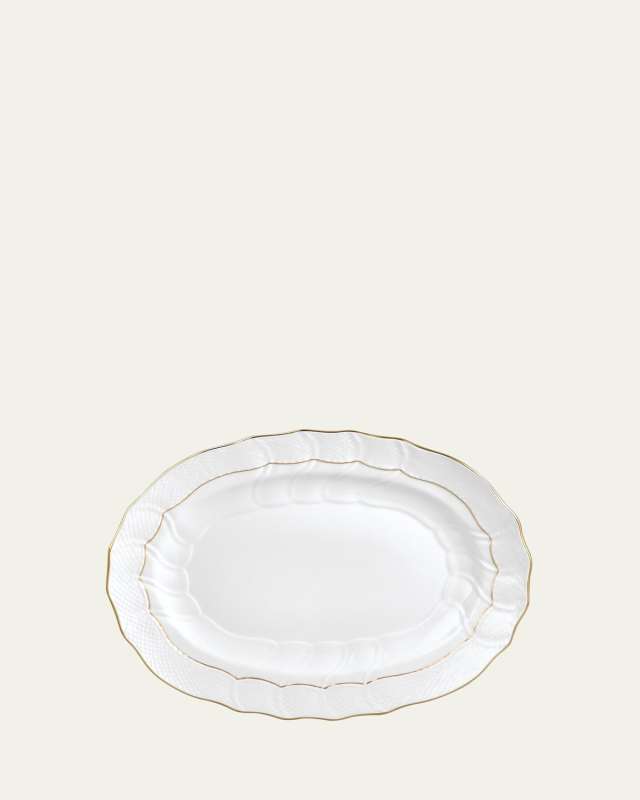 Golden Edge Platter, 15"